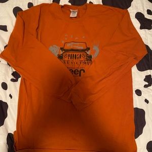 Jeep hunting over sized tee